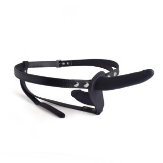 Cintura doppio fallo strap-on Black