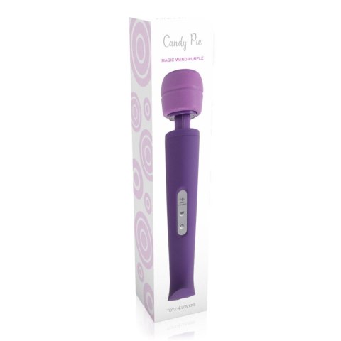 Stymulator-MASSAGGIATORE CANDY PIE WAND PURPLE