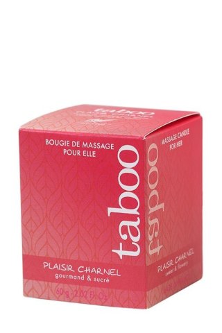 Świeca/krem-Plaisir Charnel Bougie Massage 60 gr