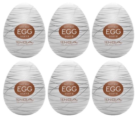 Tenga Egg Silky II Pack of 6