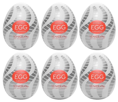 Tenga Egg Tornado Pack of 6