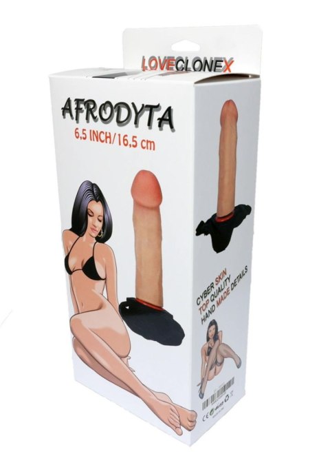 Proteza-AFRODYTA Strap On-LOVECLONEX 6,5""""""""