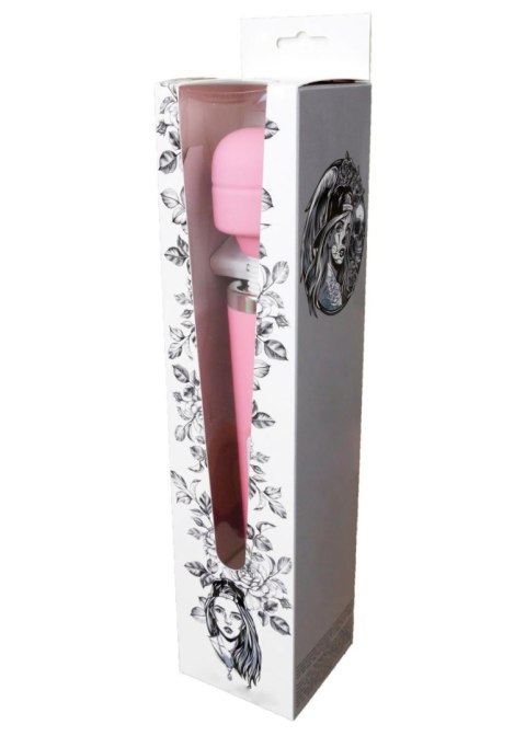 Stymulator-Magic Massager Wand Cable 110-240V Pink 10 Function