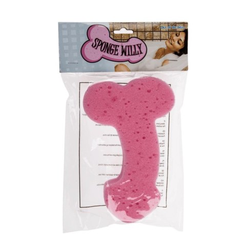 Zabawka - Bath Sponge Penis - 19cm Pink