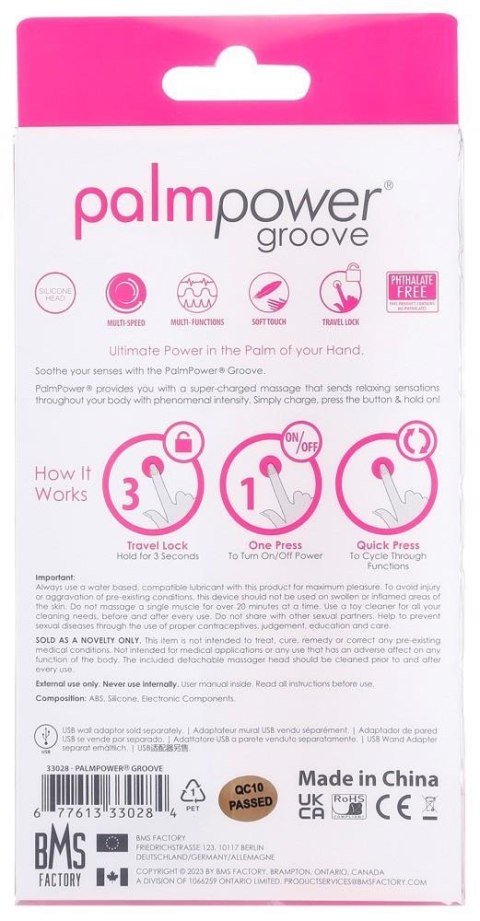 PalmPower Groove Mini Wand Fuc