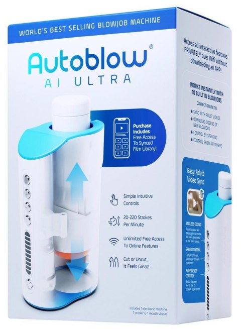 Autoblow AI Ultra – Zaawansowany Masturbator z AI i Synchronizacją Wideo