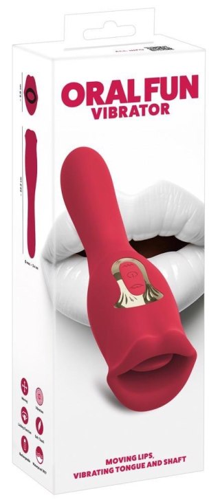 Oral Fun Vibrator L Moving Lip