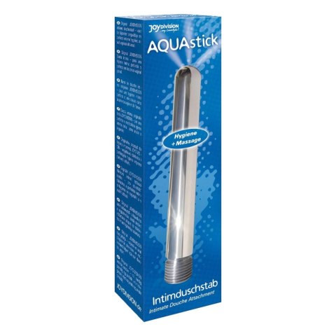 Anal/hig-Irygator-AQUASTICK INTIMATE DOUCHE ATTACHMENT SILVER