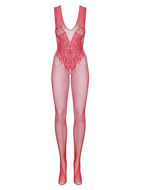 Bielizna-Bodystocking N112 czerwone S/M/L