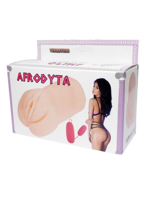 Masturbator-Vagina z wibracją 650g-AFRODYTA