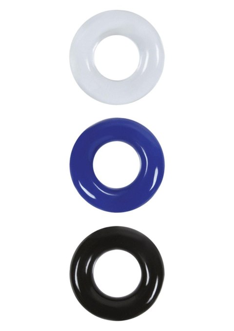 Pierścień-Cock Ring Set-color