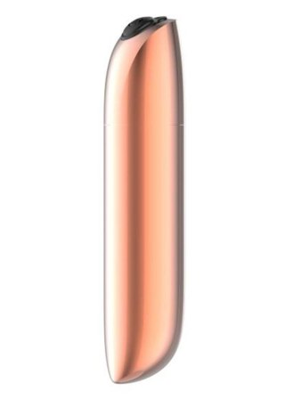 Stymulator-Rechargeable Powerful Bullet Vibrator USB 20 Functions - Gold