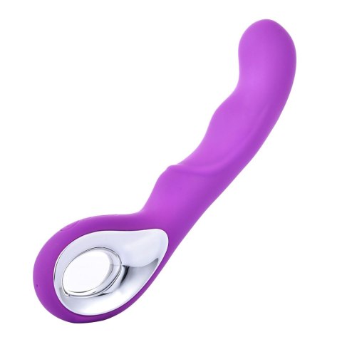 Vibrator G-spot 10 functions USB Purple