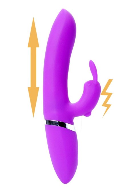 Wibrator-CLARA Purple 12 vibration and 6 pulsation functions USB