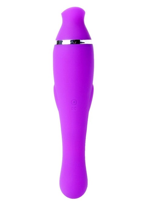 Wibrator-KELLY Purple- 12 vibration functions / 8 stimulation functions USB