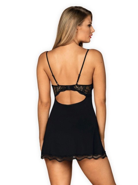 Luvae babydoll i stringi czarna M/L