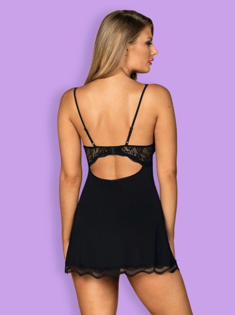 Luvae babydoll i stringi czarna M/L