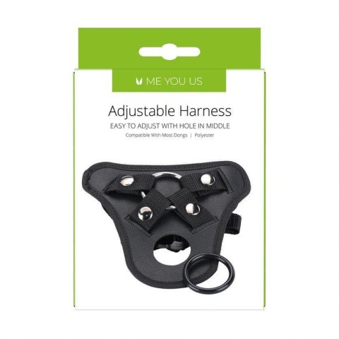 Me You Us Black Adjustable Harness