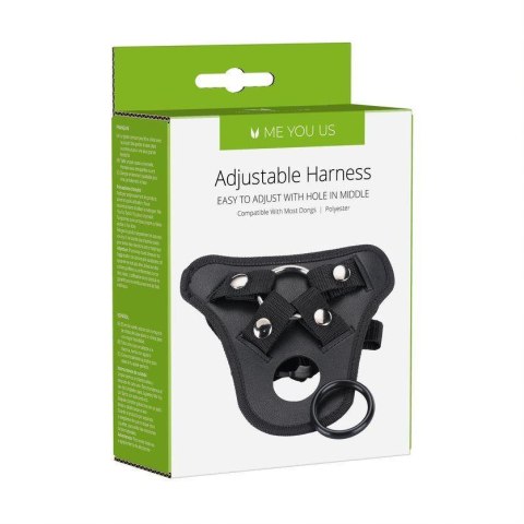 Me You Us Black Adjustable Harness