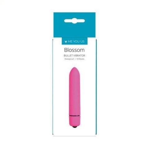 Wibrator- Me You Us Blossom 10 Mode Bullet Vibrator Pink