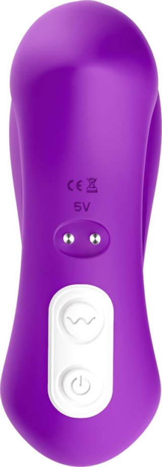 Stymulator Stymulator silicone 2*9 vibration function Purple