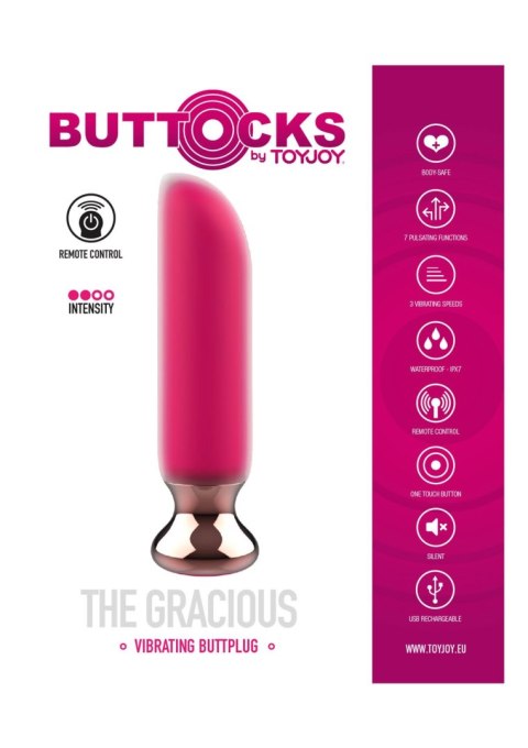 The Gracious Buttplug Fuchsia