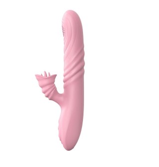 Wibrator-Angelia, USB 3 functions of thrusting / 20 vibrations Flesh