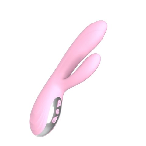 Wibrator-Joker Heating Double Vibrating Massage Stick -Pink