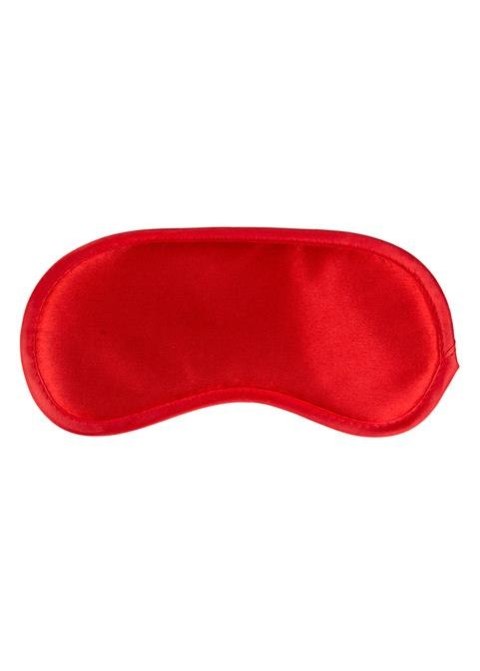 Maska-Red Satin Eye Mask