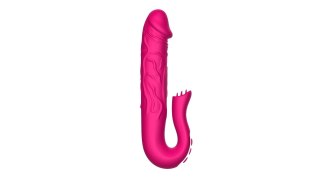 Realistic Tongue Stimulating Dildo Vibrator