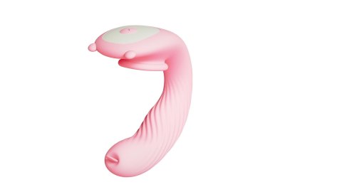 Remote Wearable Tongue licking Vibrator