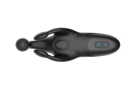 Tapping and vibrating penis stimulator