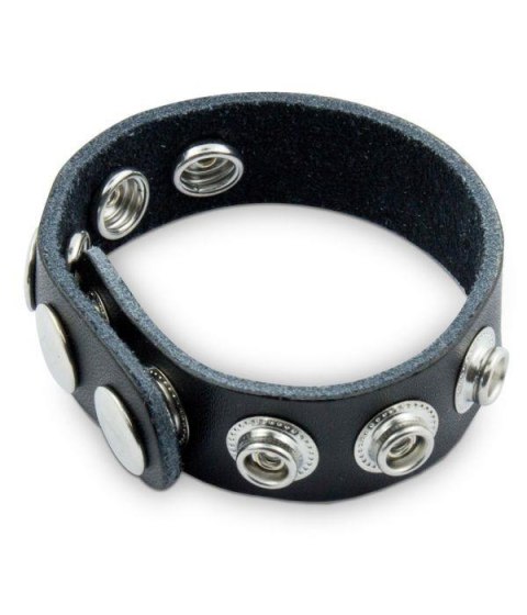 Mr. Cock Rivet Leather Cockring black