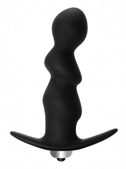 Plug-Anal Spiral Vibrating Black