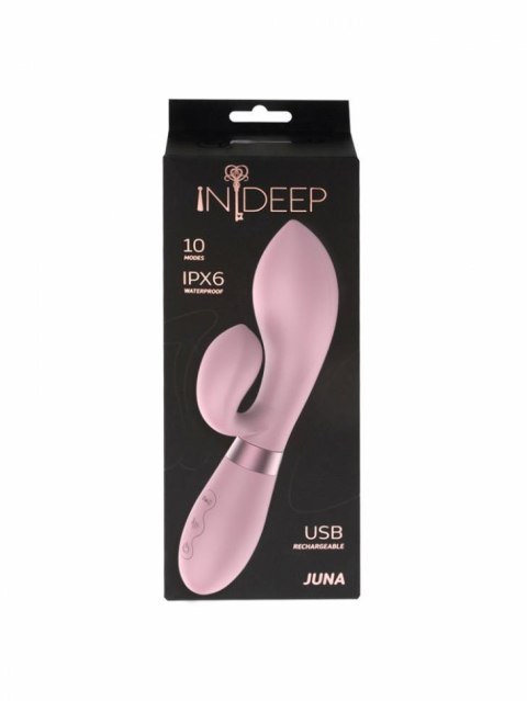 Wibrator-Rechargeable Vibrator Indeep Juna Pink