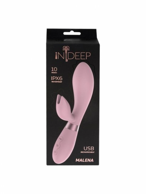 Wibrator-Rechargeable Vibrator Indeep Malena Pink