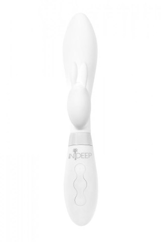 Wibrator-Rechargeable Vibrator Indeep Theona White