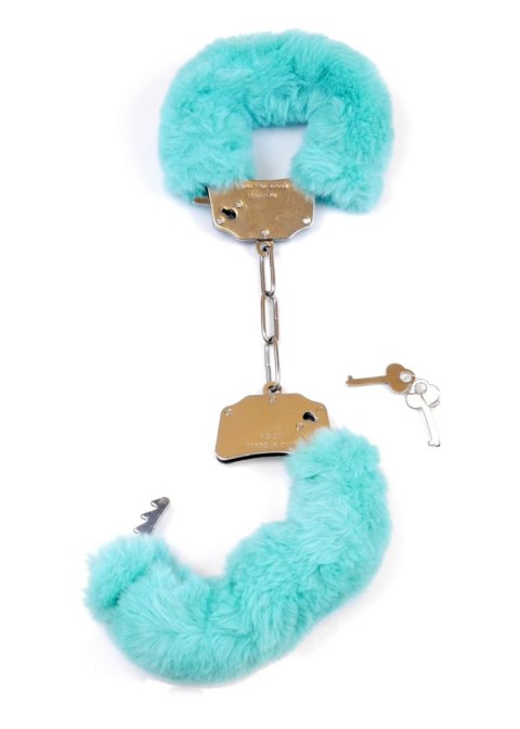 Kajdanki Fetish B - Series- Furry Cuffs Blue