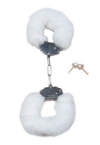 Kajdanki Fetish B - Series - Furry Cuffs White