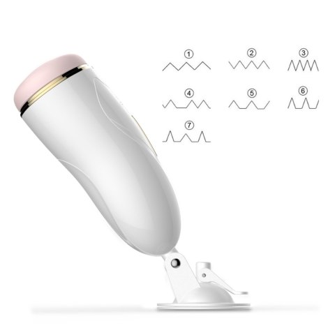 Masturbator-Vibrating Masturbation Cup USB 7 + Interactive Function / Talk Mode