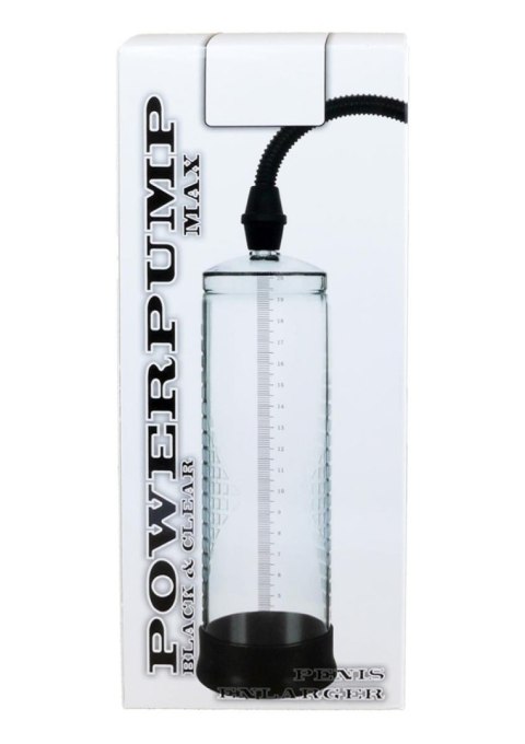 Pompka-Powerpump MAX - Black&Clear