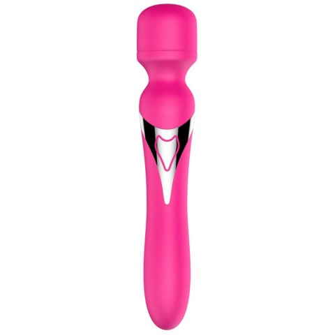 Stymulator - B - Series - Silicone Dual Massager Pulsator USB 7+7 Function (Pink)