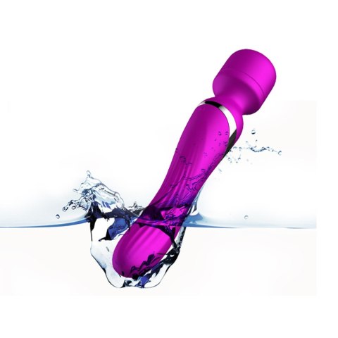 Stymulator-Silicone Dual Massager USB 7+7 Function Purple