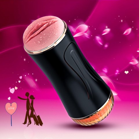 Masturbator-Vibrating Masturbation Cup USB 10 function + Interactive Function / Double Ends