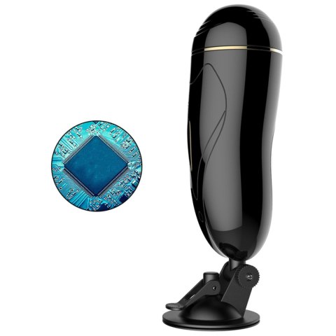 Masturbator-Vibrating Masturbation Cup USB 7 + Interactive Function / Talk Mode