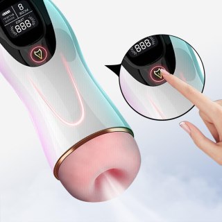 Masturbator-Vibration 8 Vibration modes + Interactive function