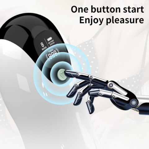 Masturbator-Vibration 8 Vibration modes + Interactive function