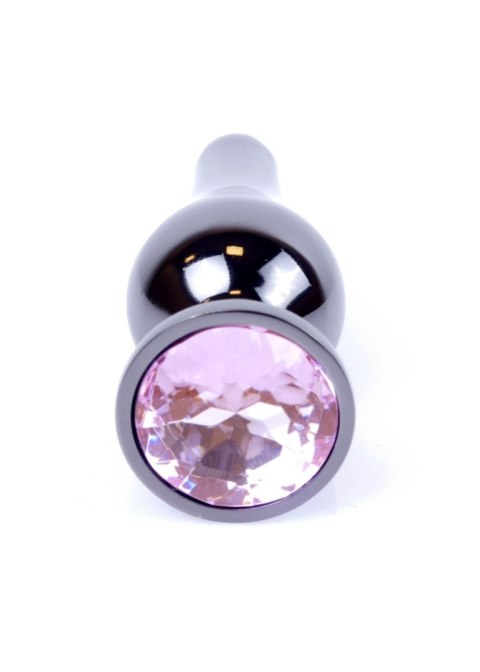 Plug-Jewellery Dark Silver BUTT PLUG- Rose