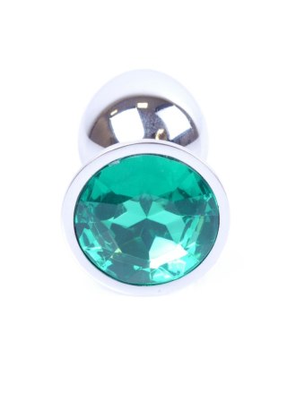 Plug-Jewellery Silver PLUG- Green