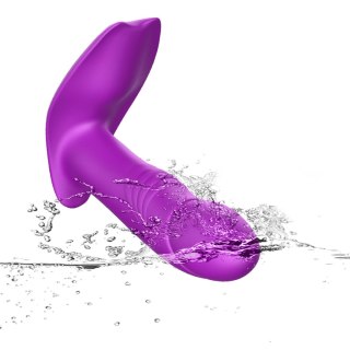 Stymulator - B - Series - Silicone Panty Vibrator USB 7 Function / Heating / Impact function